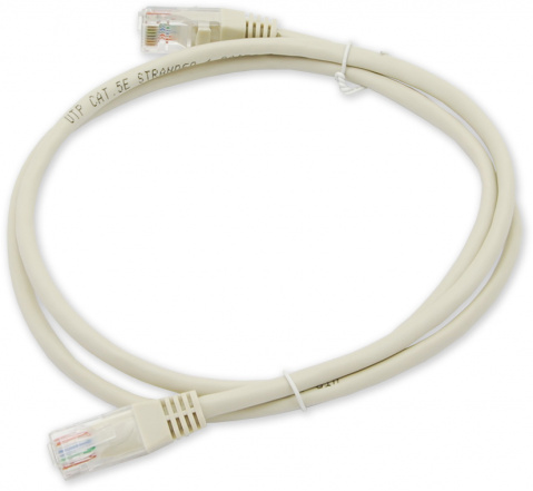PC-LSOH C5E UTP/1M - patch kabel CAT5E UTP LSOH, 1 m