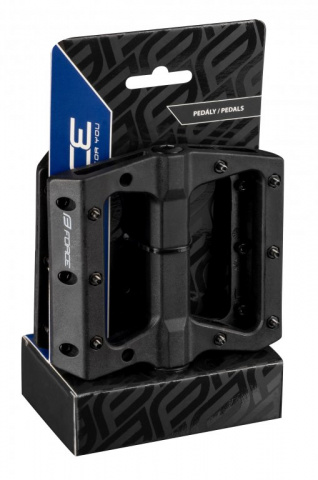 pedály FORCE BLIZZ 2.0 nylonové černé