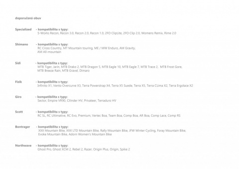 pedály HAVEN freelock