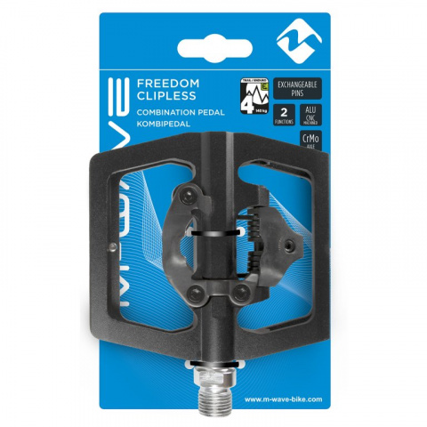 pedály nášlapné M-Wave Freedom clipless černé