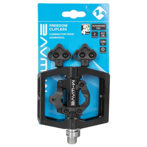 pedály nášlapné M-Wave Freedom clipless černé