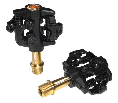 pedály Xpedo Clipless CXR Pro černo zlaté