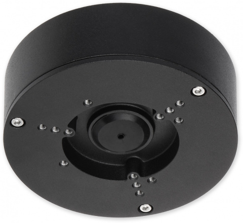 PFA130-E-BLACK - černá - zapojovací box kulatý univerzální, černý, průměr 124 mm, krytí IP66