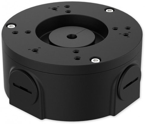 PFA3310R-BLACK - černá - černý zapojovací box kulatý, průměr 111 mm, G3/4"