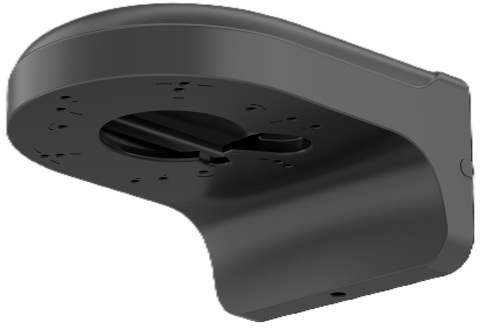 PFB2203W-B - černá univerzální konzole na stěnu pro DOME, rozteč montáže 84, 98 a 110 mm