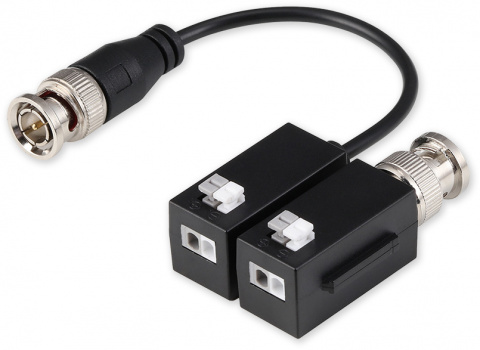 PFM800B-4K - 8 Mpix balun, pružinové svorky, ESD, 2 ks, do bloku