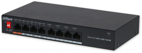 PFS3008-8GT-60-V2 - PoE switch 4x PoE/4x Gb LAN, 60W
