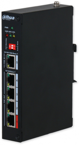 PFT1500 - PoE extender, 4x PoE OUT, 1xGb PoE IN, 90W, DIN