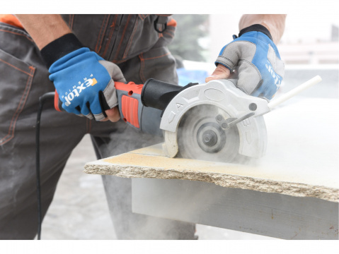 Pila dvoukotoučová protiběžná 125mm, 900W EXTOL PREMIUM