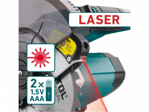 pila pokosová 185mm aku s laserem SHARE20V, BRUSHLESS, 20V Li-ion, 2000mAh 8791826