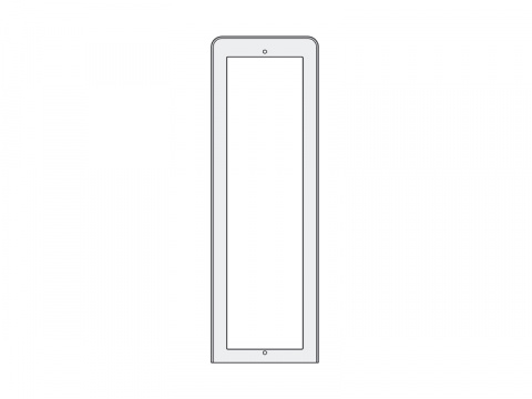PL83 - stříška proti dešti 3 moduly, Profilo