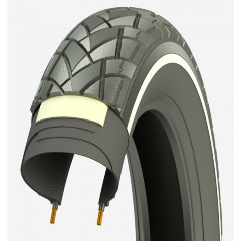 plášť Beyond BY101 12"x2/50-203 reflex černá