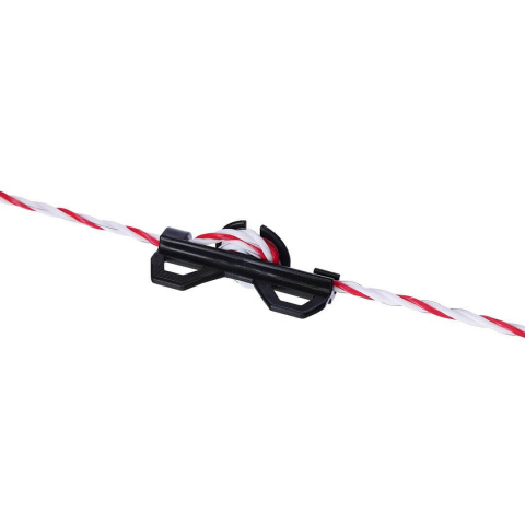 Plastový napínák na lanka a lana do 5 mm pro elektrický ohradník - 5 ks