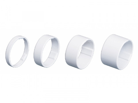 podložky AH BBB LightSpace 11/8 bílé