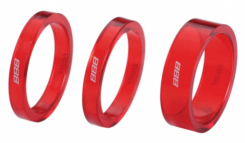 podložky AH BBB TransSpace 2x5,1x10 červené