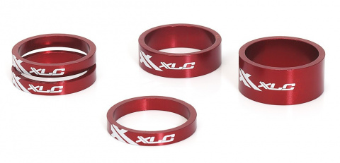podložky XLC AS-A02 AH 3x5, 1x10, 1x15 červené