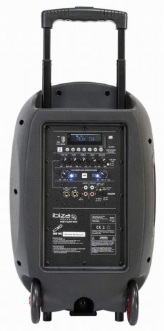 PORT15UHF-MKII 3MIC Ibiza bateriová reprosoustava