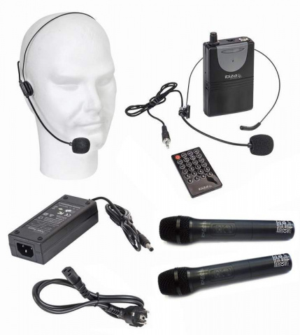 PORT15UHF-MKII 3MIC Ibiza bateriová reprosoustava