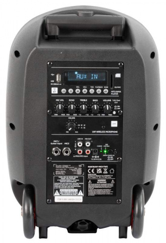 PORT8UHF-MKII Ibiza bateriová reprosoustava