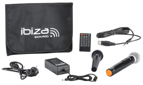 PORT8UHF-MKII Ibiza bateriová reprosoustava