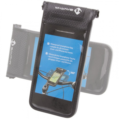pouzdro na mobil M-Wave Smartphone Black Bay