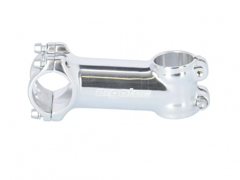 představec Ergotec Shark A-Head 90mm 31,8mm 7° stříbrný