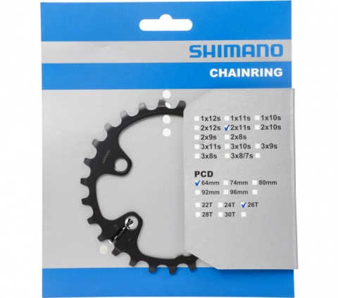 převodník 26z Shimano Deore FC-M5100 2x11 4 díry
