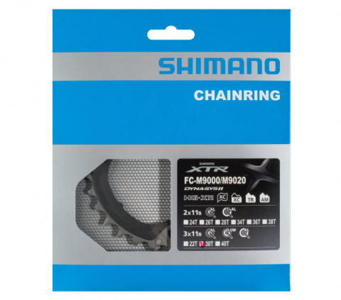 převodník 30z Shimano XTR FC-M9020 3x10 4 díry