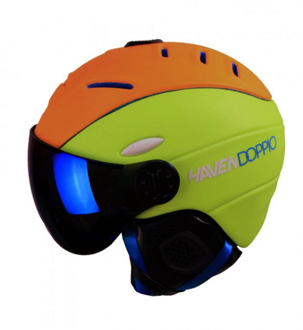 přilba lyžařská HAVEN Ski/snb DOPPIO fluo
