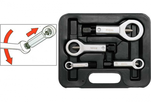 Přípravek demnozáž poškozených matic 9 - 27 mm