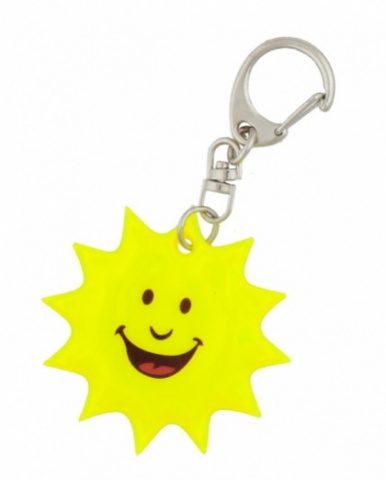 přívěšek reflexní 3M sluníčko