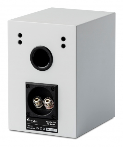 Pro-Ject Speaker Box 3 E Carbon - 2-pásmová regálová reprosoustava - satin white