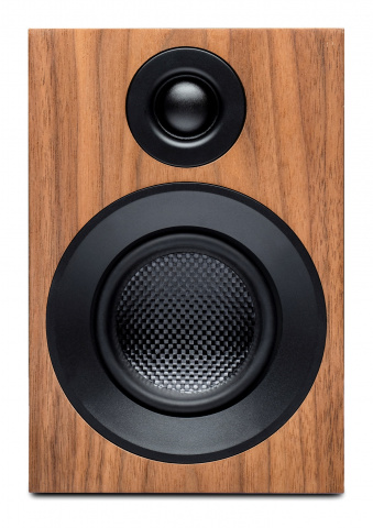 Pro-Ject Speaker Box 3 E Carbon - 2-pásmová regálová reprosoustava - walnut