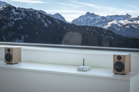 Pro-Ject Speaker Box 3 E Carbon - 2-pásmová regálová reprosoustava - walnut