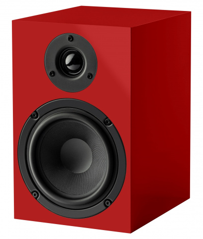 Pro-Ject Speaker Box 5 E - 2-pásmová regálová reprosoustava - high gloss red