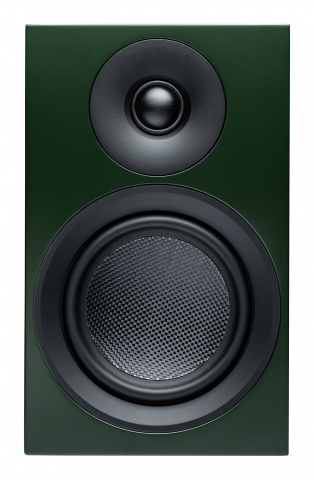 Pro-Ject Speaker Box 5 E Carbon - 2-pásmová regálová reprosoustava - satin green