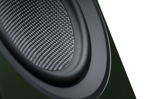 Pro-Ject Speaker Box 5 E Carbon - 2-pásmová regálová reprosoustava - satin green