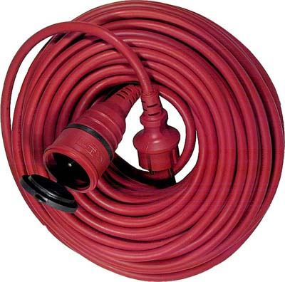 Prodlužovací kabel 1 zásuvka délka 20 m 16 A, IP44, gumový