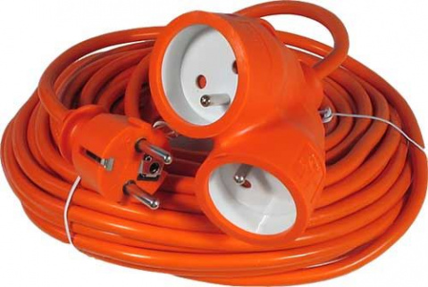 Prodlužovací kabel 2x zásuvka délka 20 m 16 A