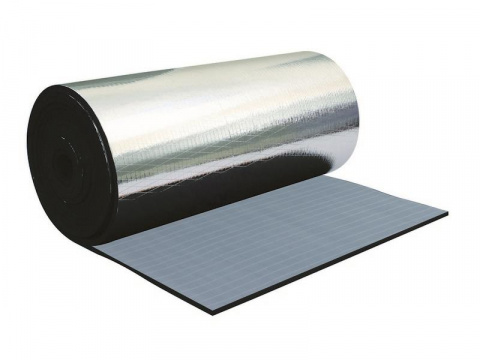 Pryžová hliníková izolace samolepicí - 6mm x 1500mm (45m2)