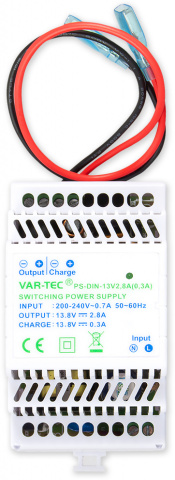 PS-DIN-13V2,8A(0,3A) - zálohovaný zdroj DIN 3M