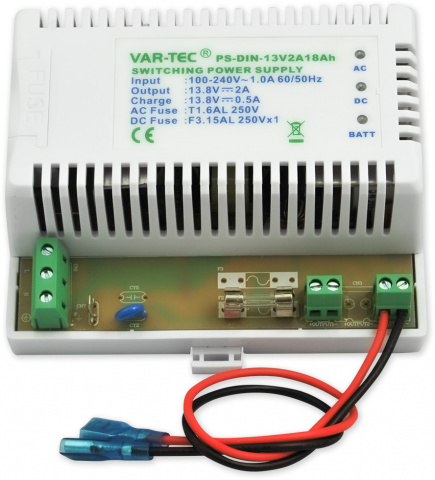 PS-DIN-13V2A18Ah - spínaný zdroj