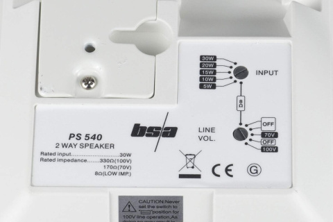 PS540 BS ACOUSTIC reprosoustava