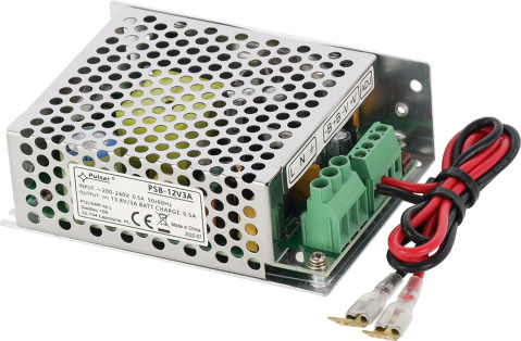 PSB-12V3A - zdroj+accu, (3+0,5)A