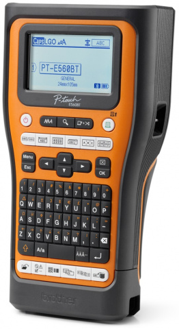 PT-E560BTVP - tiskárna štítků, max. šířka štítků 24 mm, Bluetooth, USB