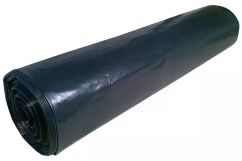 Pytel na odpad 100x120 cm, 240 l, 80 mikronů, LDPE černý, 5 ks