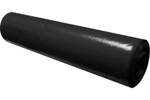 Pytel na odpad, 70 x 110 cm, 120 l, 80 mikronů, LDPE, 15 ks, černý