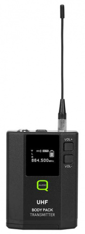 QWM 1970 BP KIT 863-865MHz Q-AUDIO mikrofon