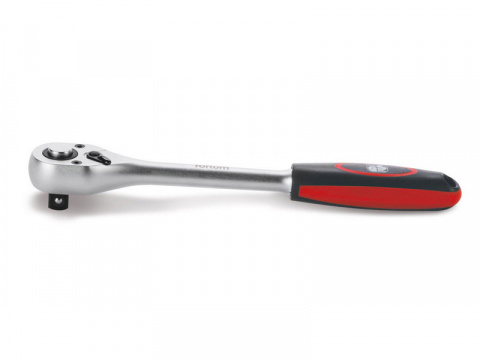 ráčna Industrial, 1/2", L 275mm, 48 zubů, CrV/S2, FORTUM