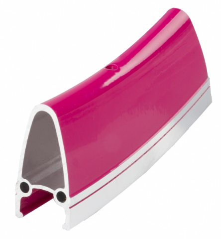 ráfek 28"/622 32d. CNC  výška 40mm double růžový